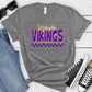 Bronson Vikings Purple Ath Gold Grunge-Lovie T Designs