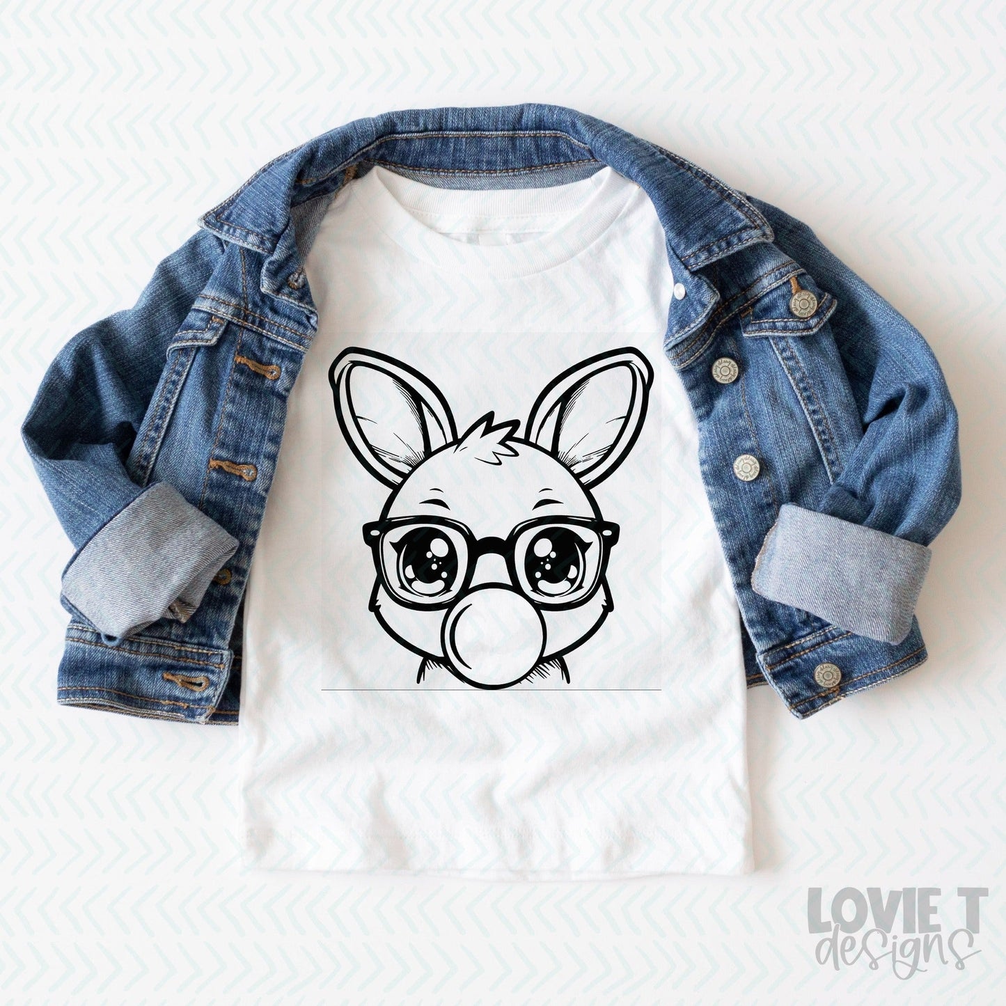 Bubble Gum Bunny Boy-Lovie T Designs