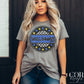 Bulldawgs Blue Checkered Stars Circle-Lovie T Designs