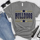 Bulldogs Bladenboro Navy Gold All Stars-Lovie T Designs