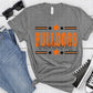 Bulldogs Burkburnett Black Orange All Stars-Lovie T Designs