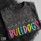 Everman Bulldogs-Colorful Mascots