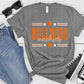 Bulldogs Machias White Orange All Stars-Lovie T Designs