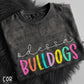 Odessa Bulldogs-Colorful Mascots