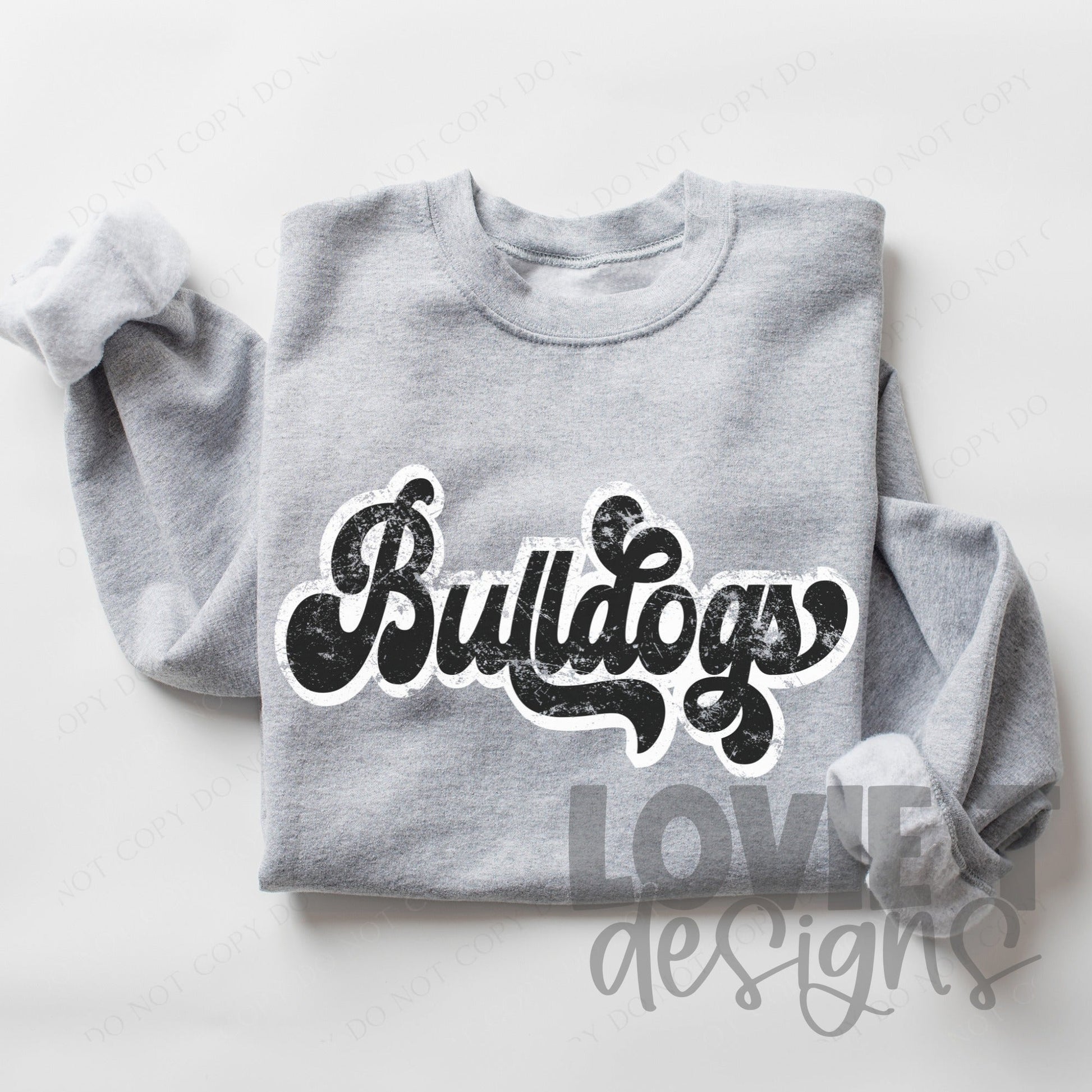 Bulldogs Retro Font-Lovie T Designs