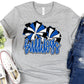 Bulldogs Royal Poms-Lovie T Designs