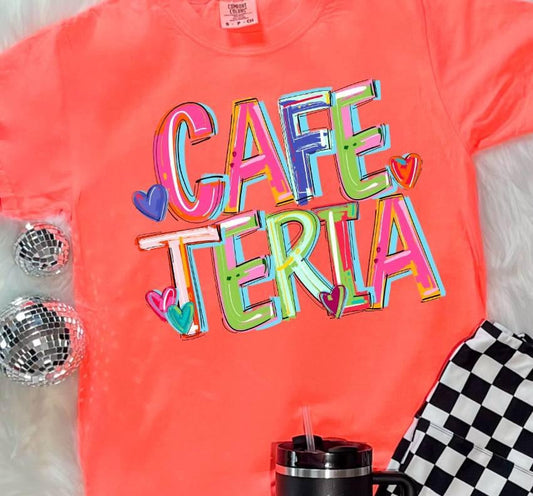 Cafeteria Cheery Bright-Lovie T Designs