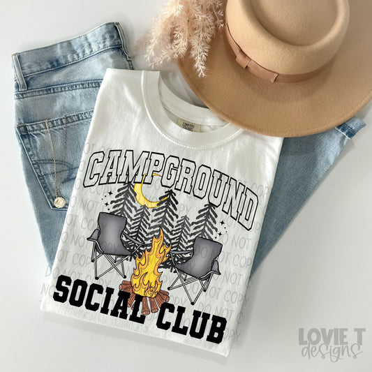 Campground Social Club-Lovie T Designs