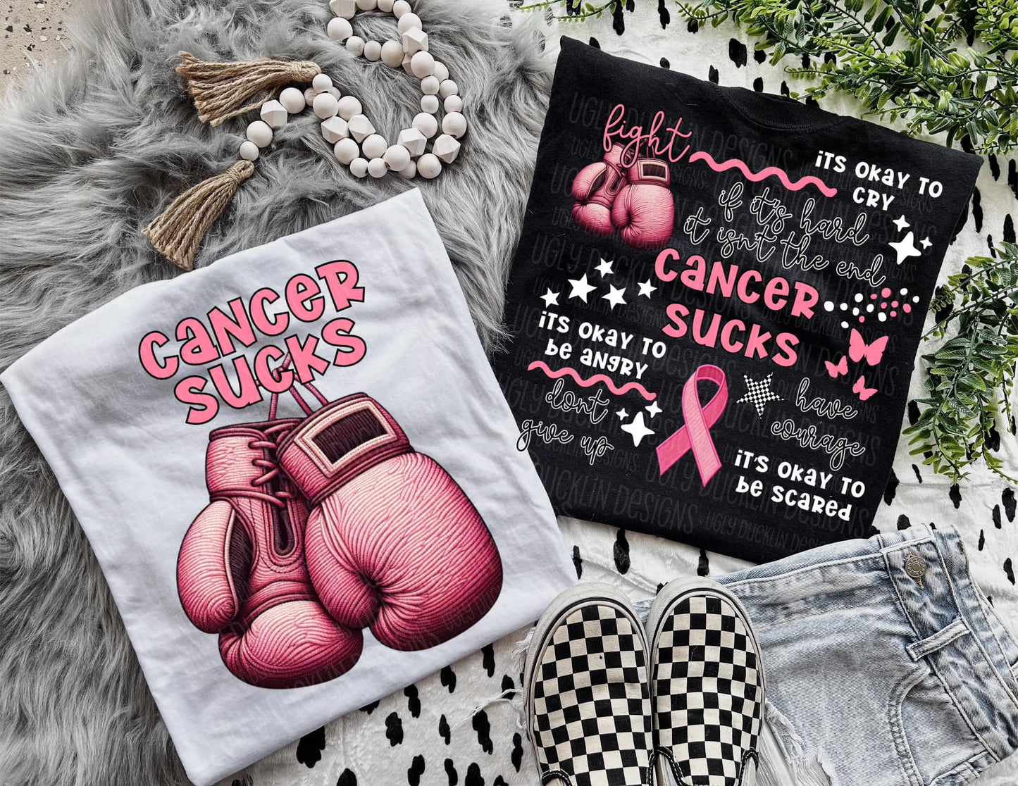 Cancer Awareness Pink-Lovie T Designs