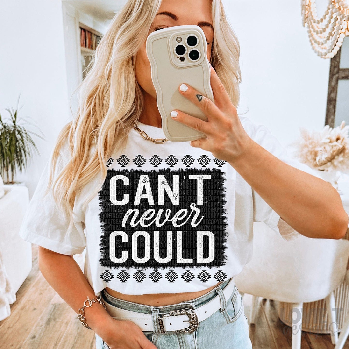 Can't Never Could Black-Lovie T Designs