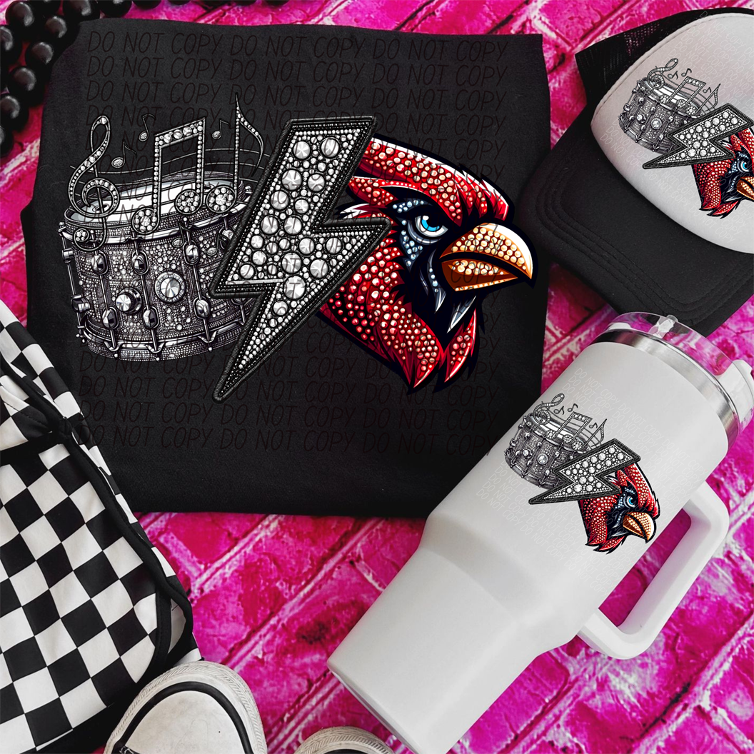 Cardinals Band Mascots-Lovie T Designs