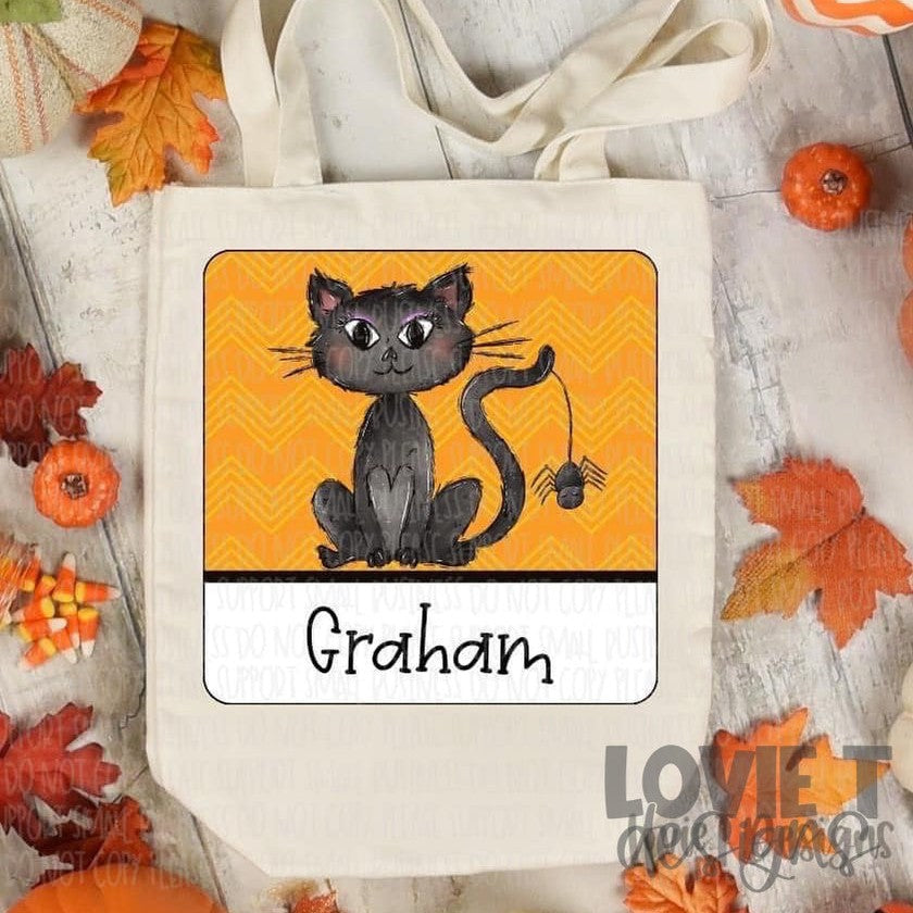 Cat Boy Option to Add Name-Lovie T Designs