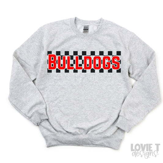 Checkered Mascot-Lovie T Designs