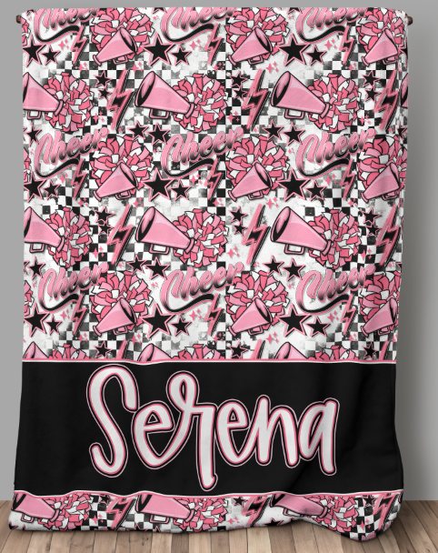 Cheer Blanket-[DTF Transfer]-Lovie T Designs