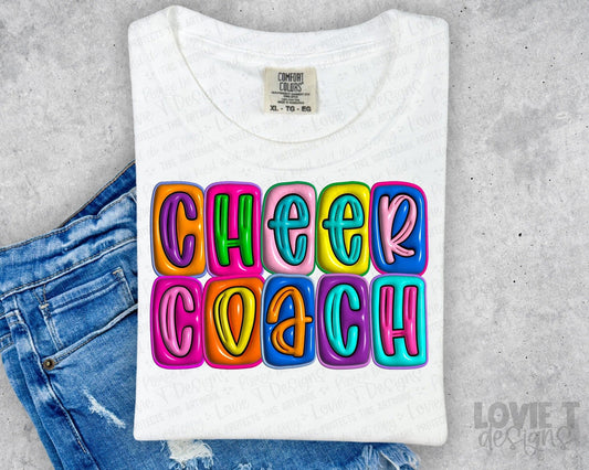 Cheer Coach Bright Faux Inflatable