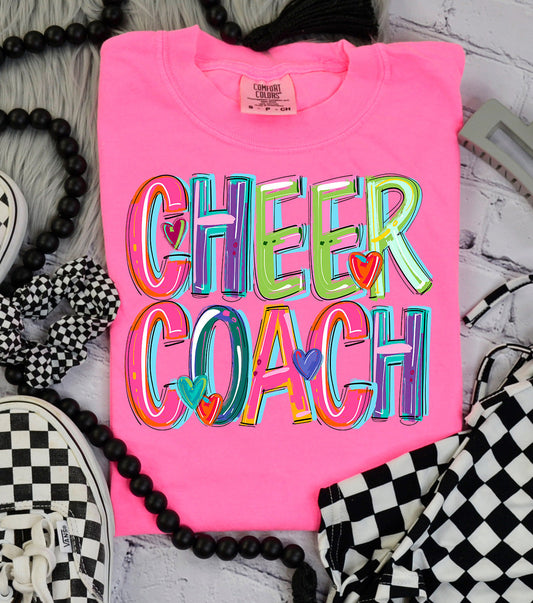 Cheer Coach Cheery Bright-Lovie T Designs