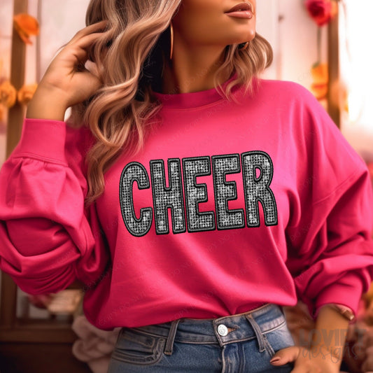 Cheer Faux Embroidery Diamond