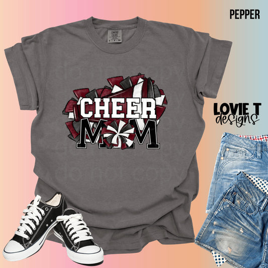 Cheer_Mom Maroon-Lovie T Designs