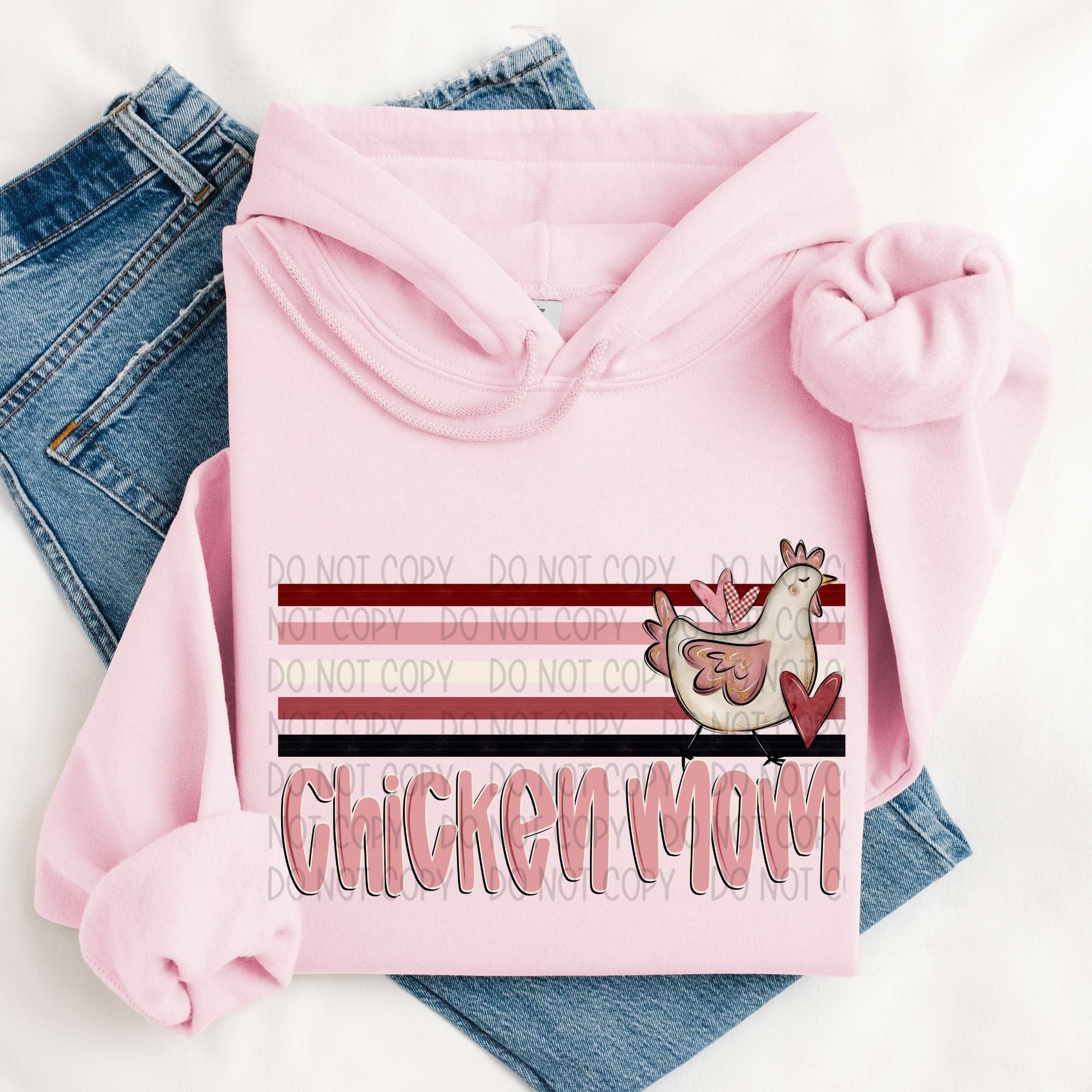 Chicken Mom-[DTF Transfer]-Lovie T Designs