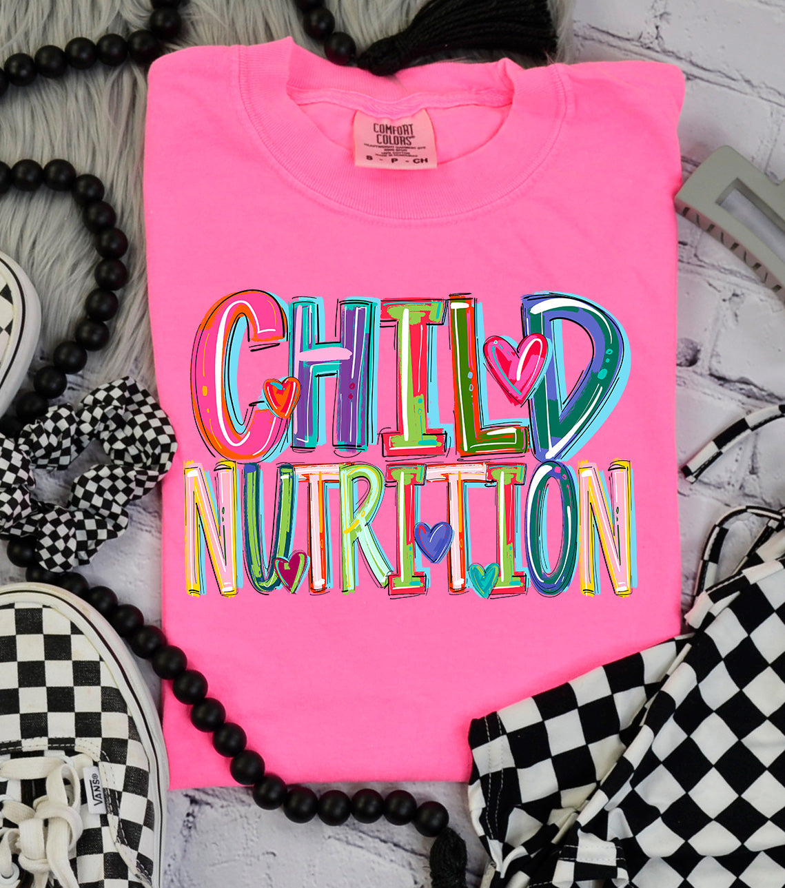 Child Nutrition Cheery Bright-Lovie T Designs