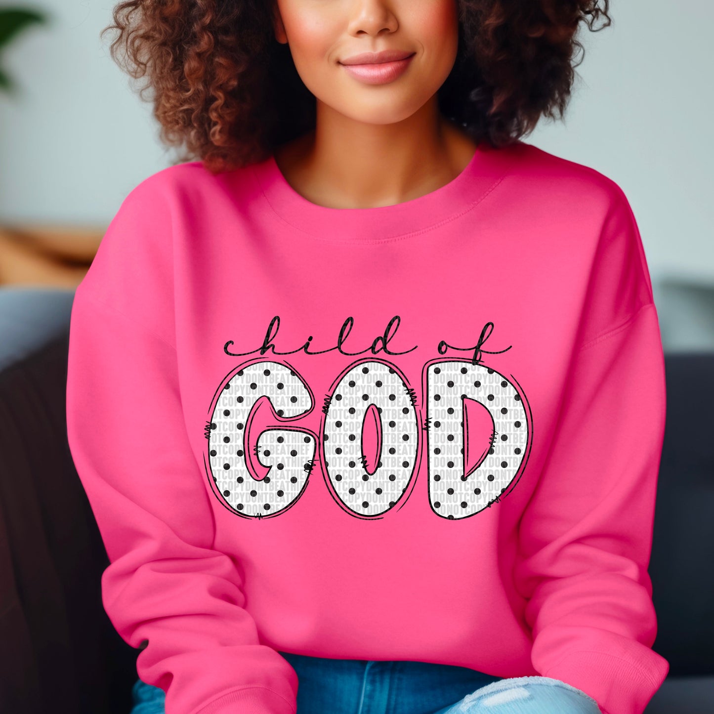 Child Of God Polkadots-Lovie T Designs