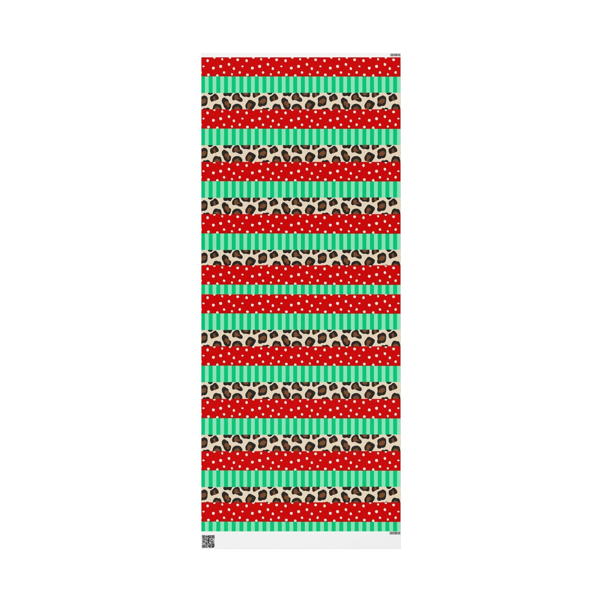 Christmas Stripe Leopard-Lovie T Designs