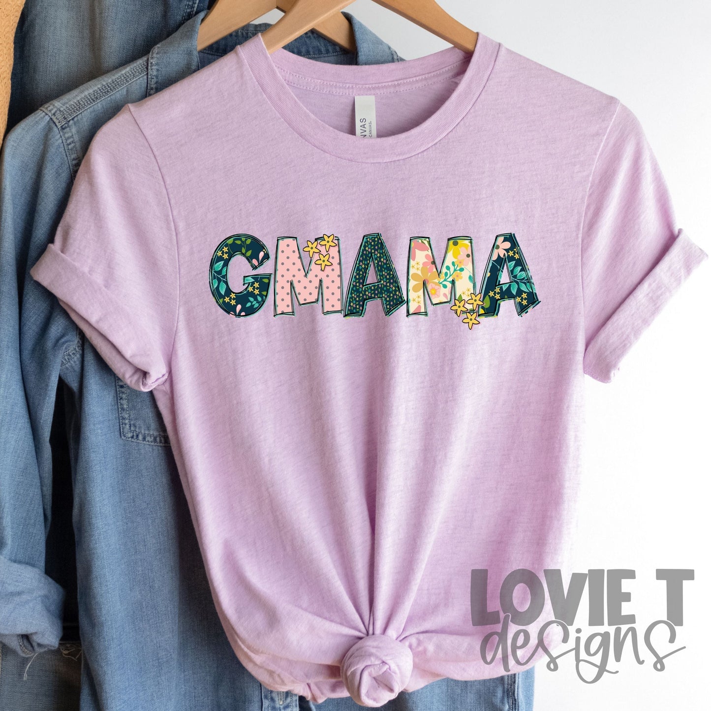 Colorful Mom Words-Lovie T Designs