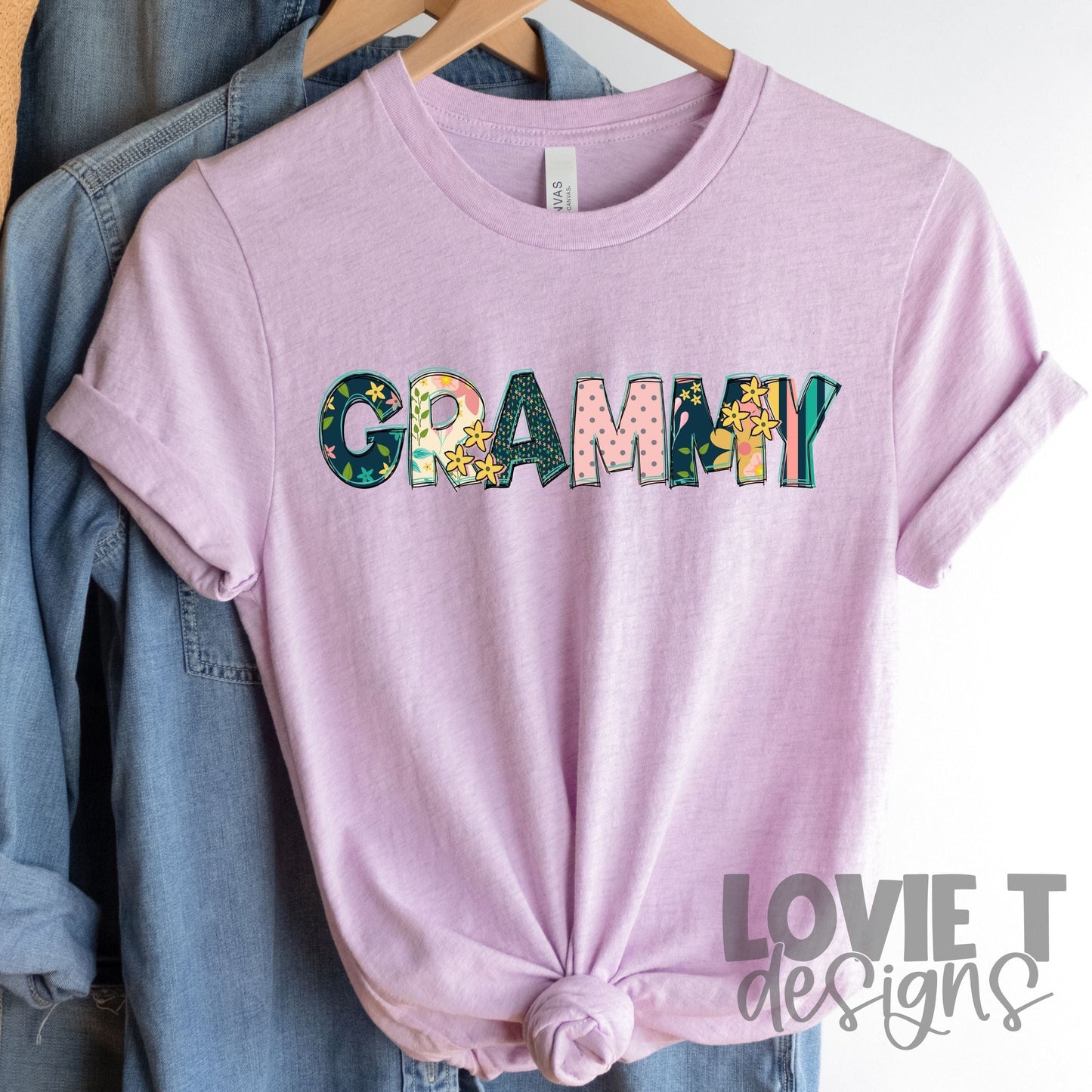 Colorful Mom Words-Lovie T Designs