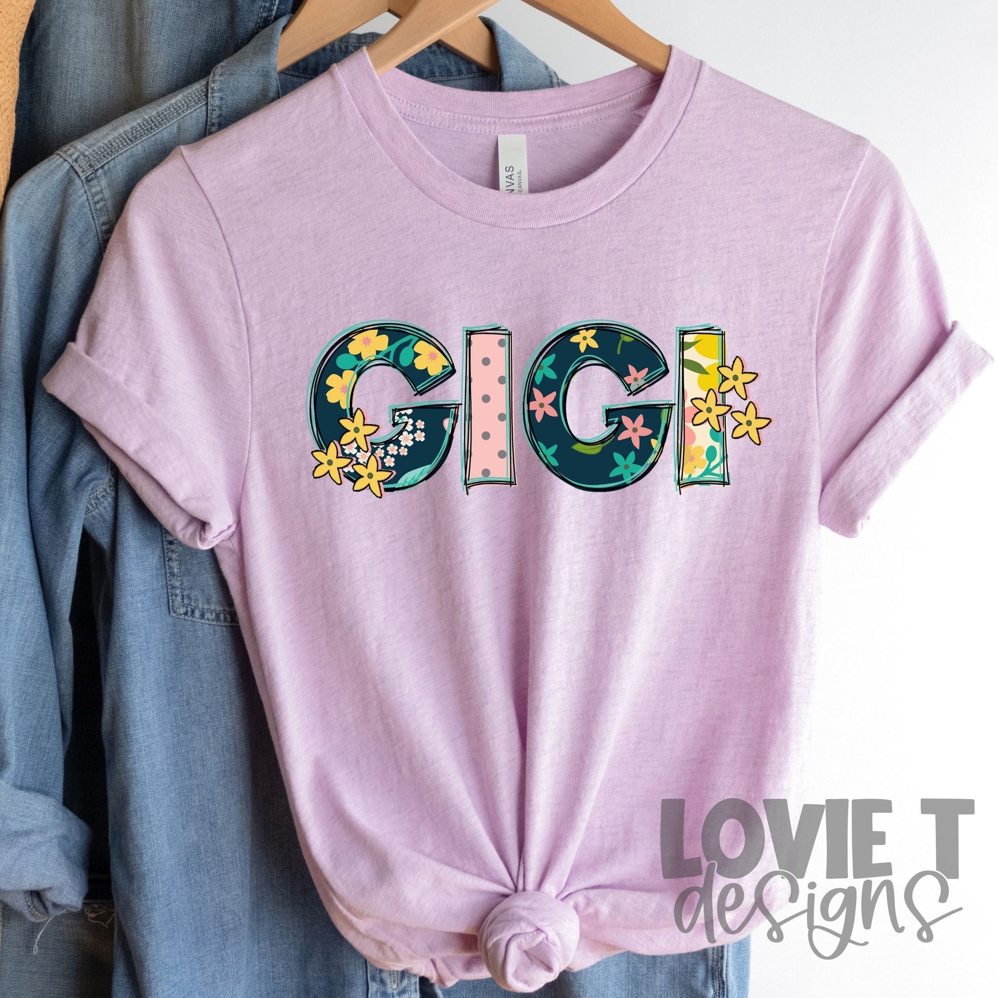 Colorful Mom Words-Lovie T Designs