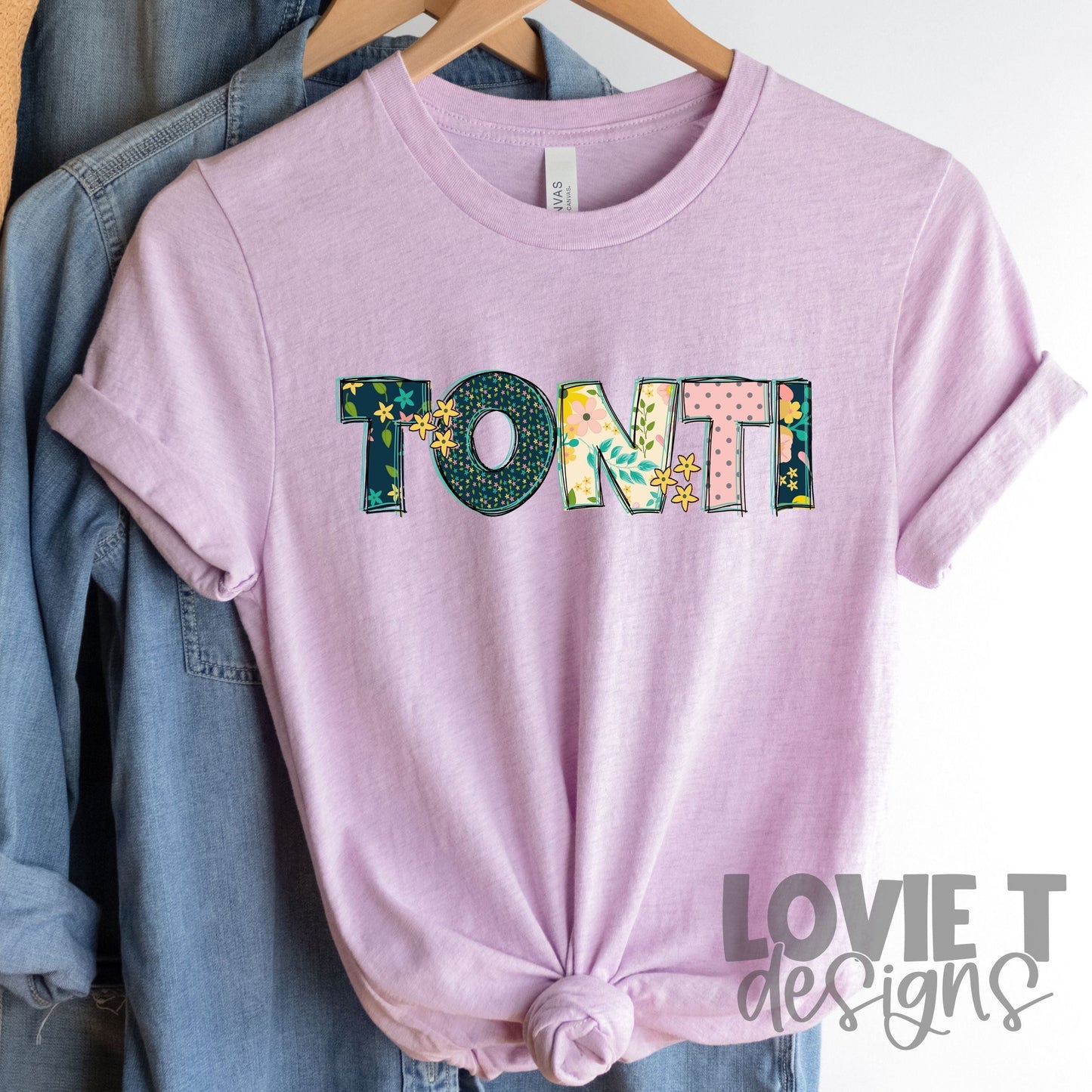 Colorful Mom Words-Lovie T Designs