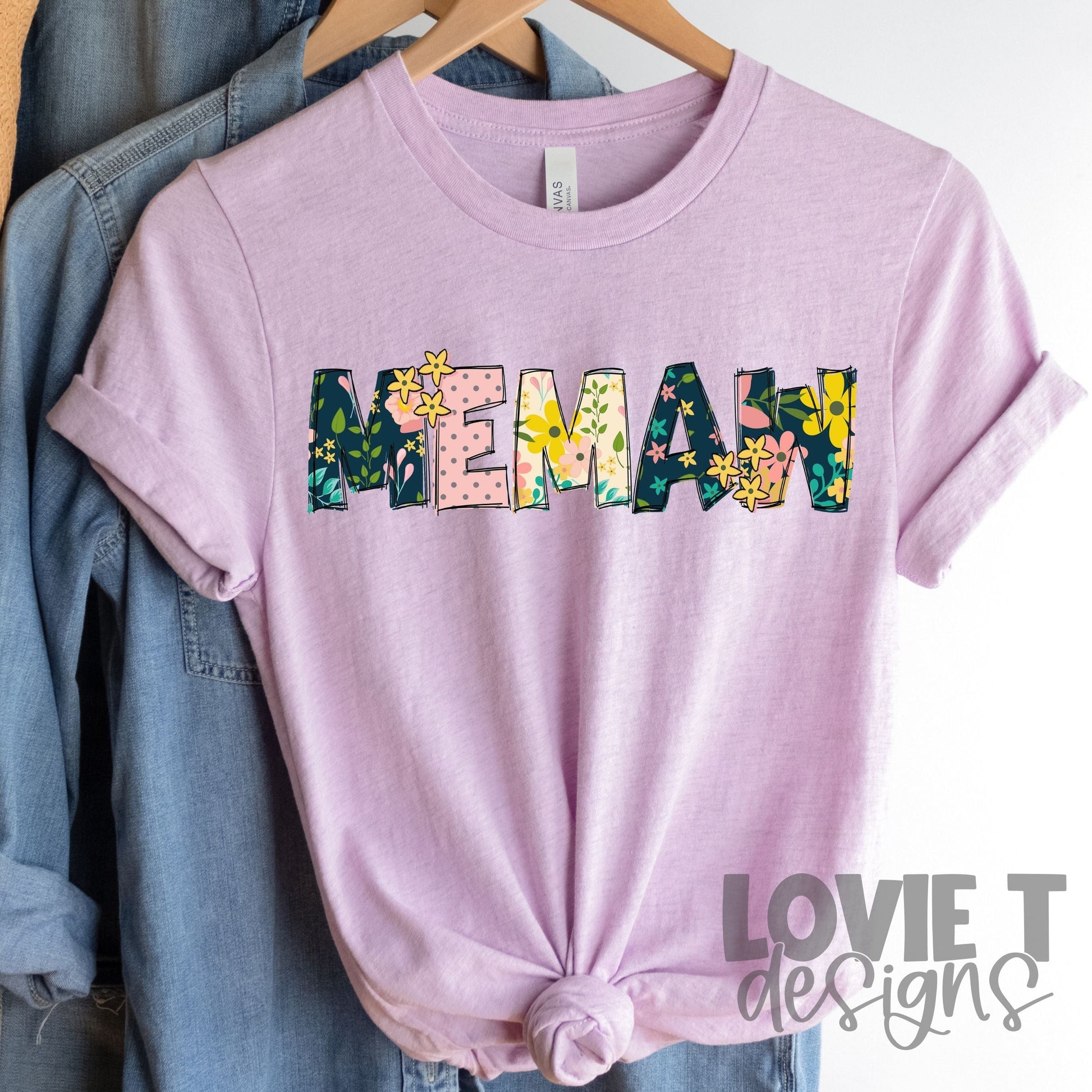 Colorful Mom Words-Lovie T Designs