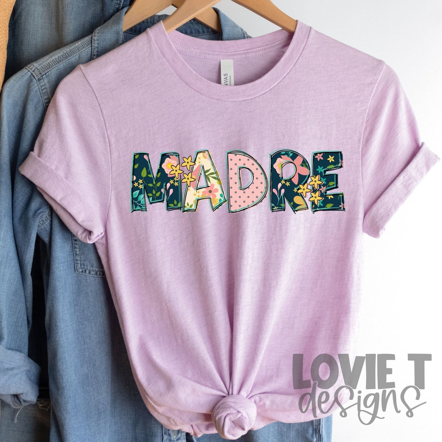 Colorful Mom Words-Lovie T Designs