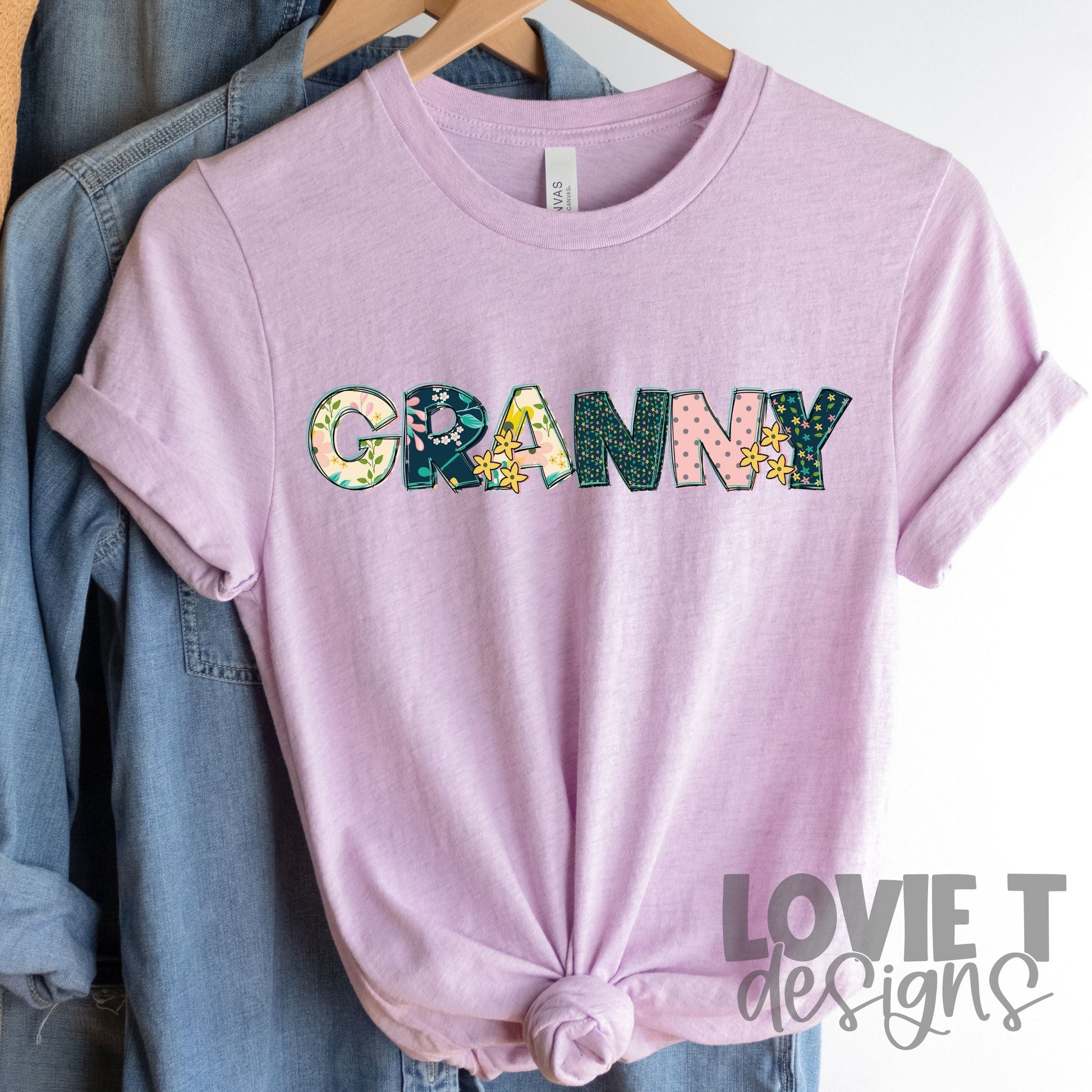 Colorful Mom Words-Lovie T Designs