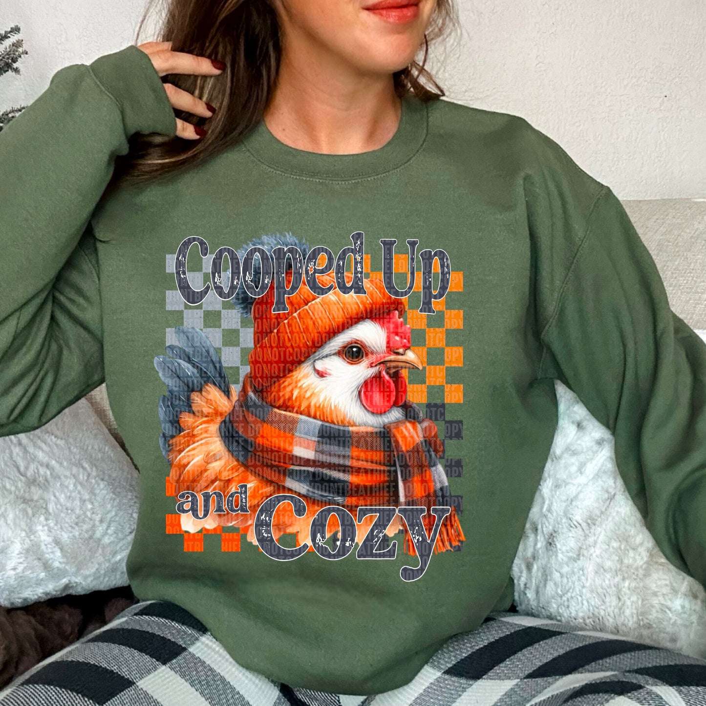 Cooped Up And Cozy-Lovie T Designs