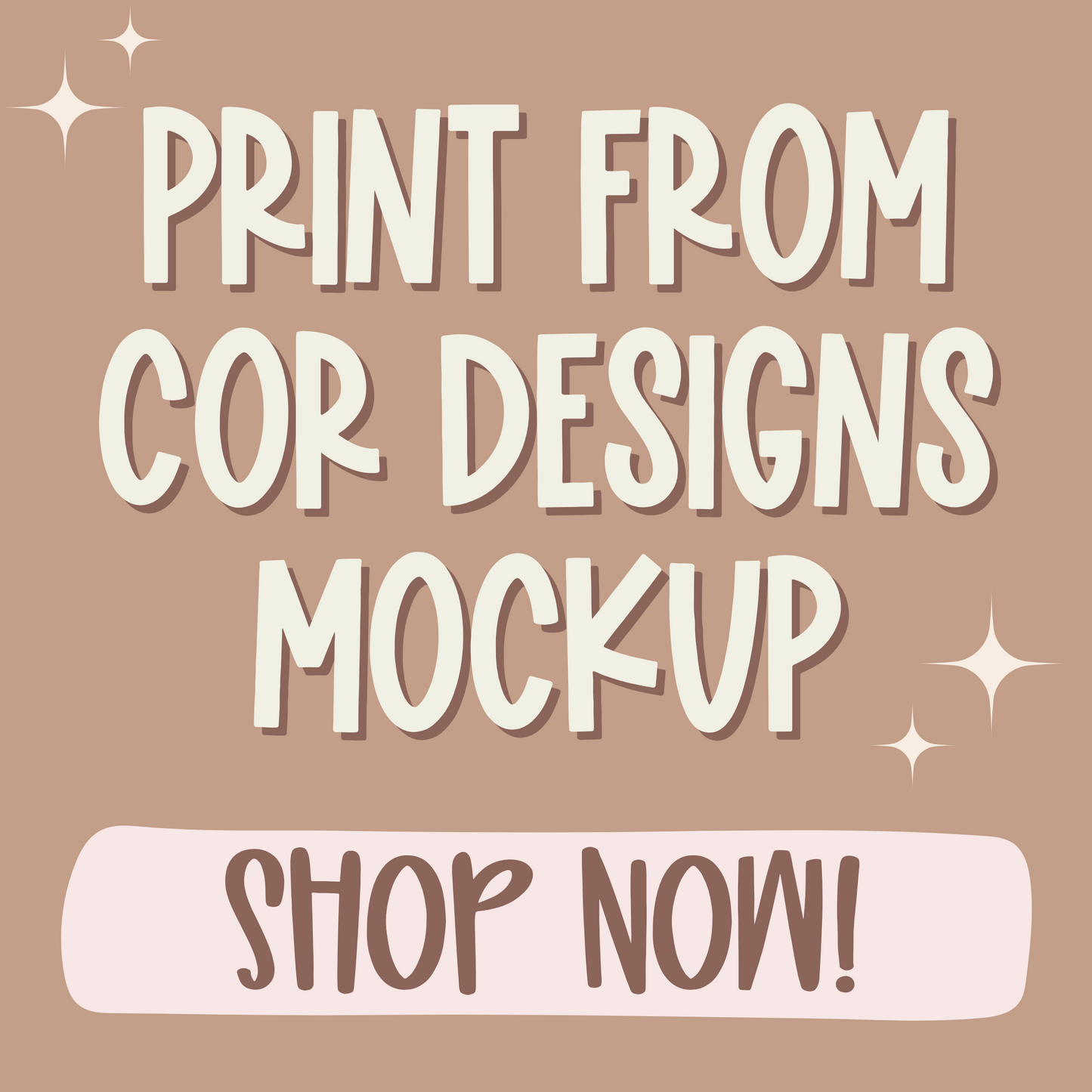 Print from COR Designs Mockup