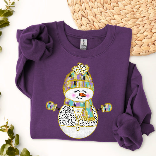 Coquette Snowman-[DTF Transfer]-Lovie T Designs