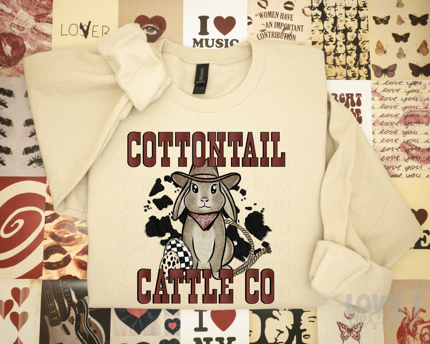 Cottontail Cattle Co-Lovie T Designs