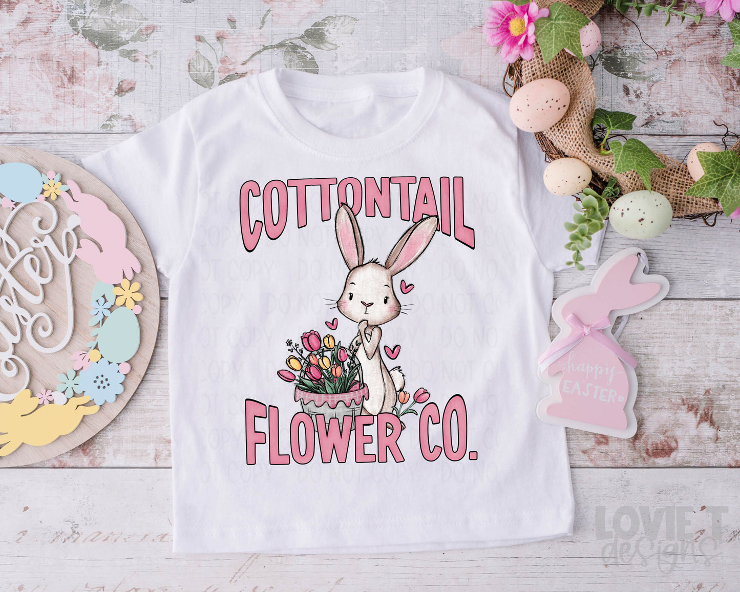 Cottontail Flower Co-Lovie T Designs