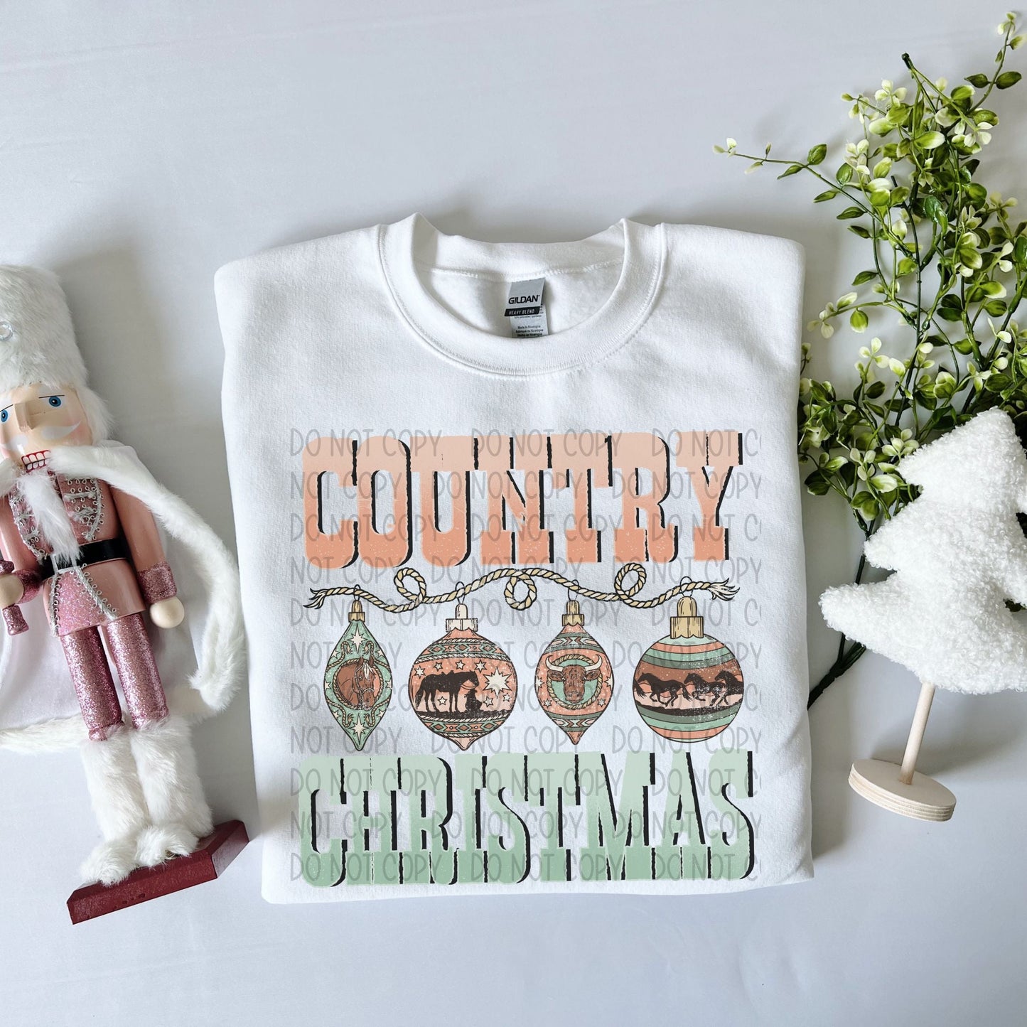 Country Christmas-Lovie T Designs