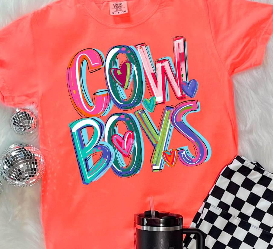 Cowboys Cheery Bright-Lovie T Designs