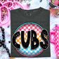 Cubs Neon Circle Mascots-Lovie T Designs