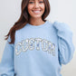 Custom Blue Toile Word-Lovie T Designs