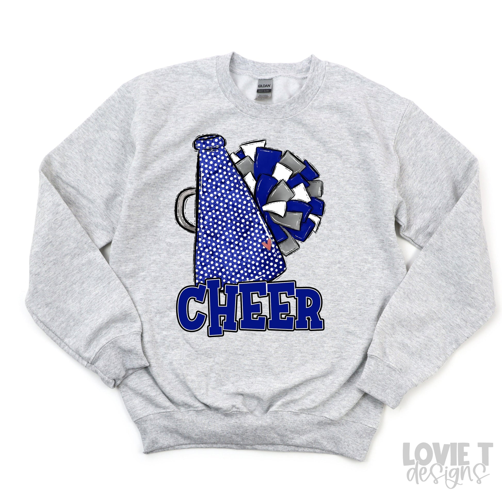 Custom Cheer Poms and Megaphones-Lovie T Designs