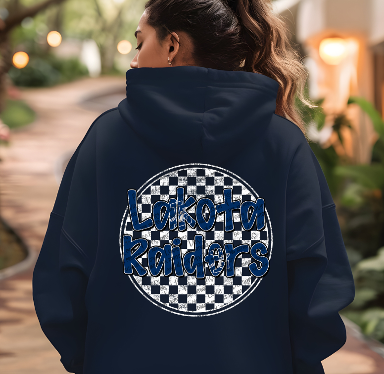 Custom Circle Checker Mascot - Lovie T Exclusive