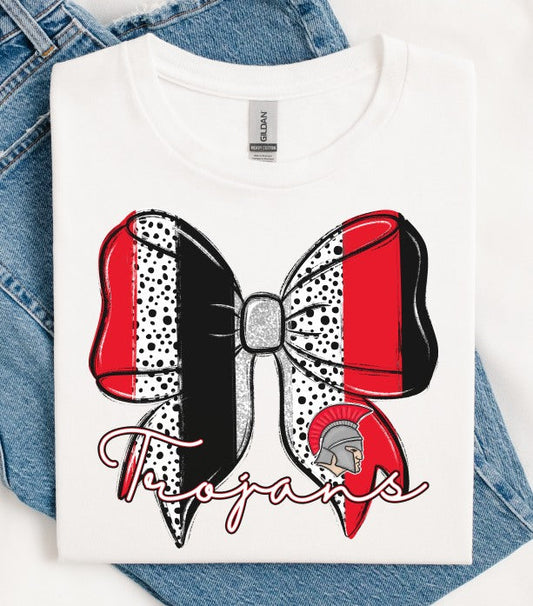 Custom Mascot Bow Request-[DTF Transfer]-Lovie T Designs