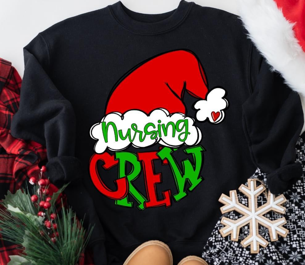 Custom Santa Hat Crew-[DTF Transfer]-Lovie T Designs