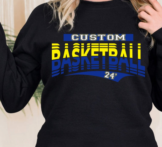 Custom Varsity Basketball-Lovie T Designs