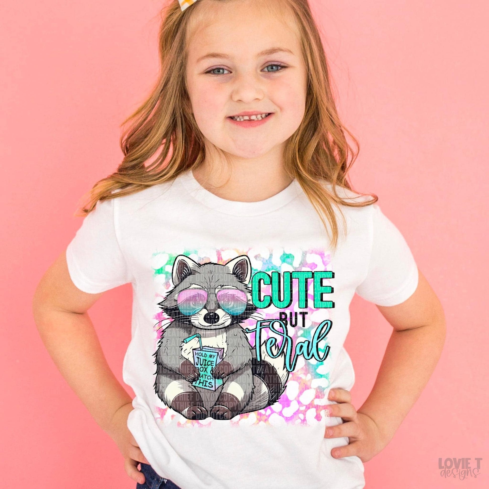 Cute But Feral Youth-Lovie T Designs