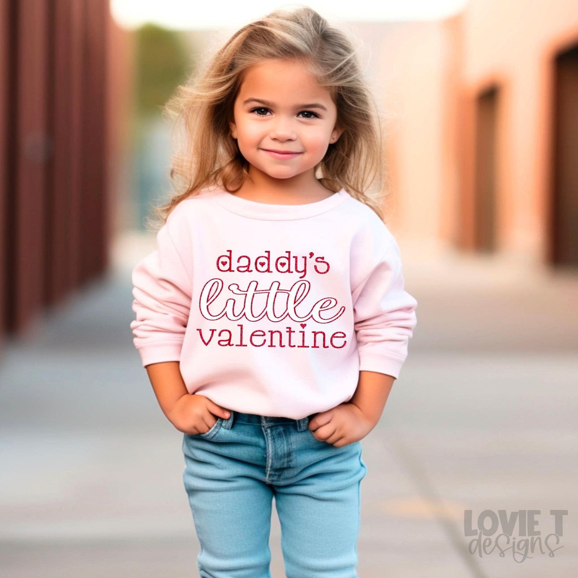 Daddy's Little Valentine-Lovie T Designs