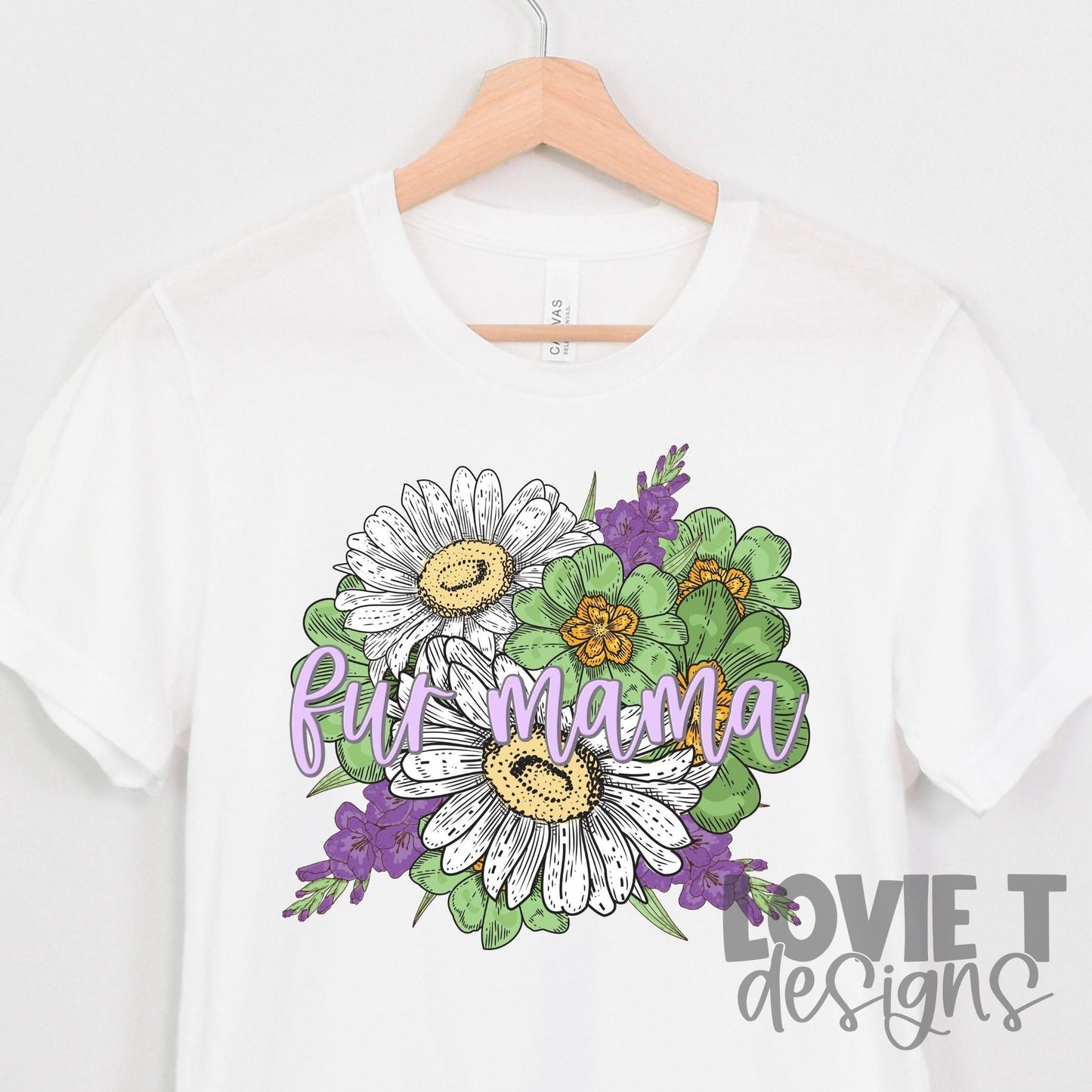 Daisy and Lilacs-Lovie T Designs